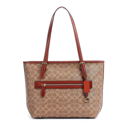 Coach Taylor Signature Logo Canvas Tote Bag Custom Printed As Low As 435.77